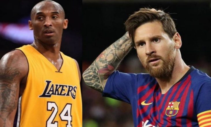 Messi ka disa fjalë për vdekjen e Kobe Bryant
