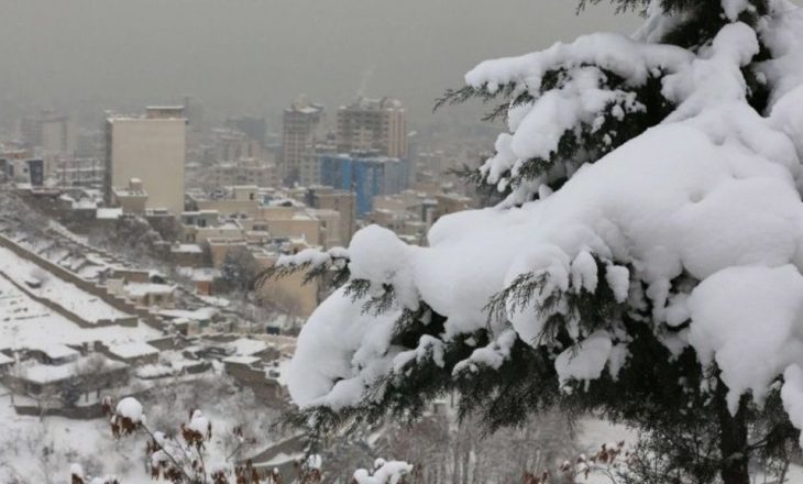 Borë në Iran, Teherani regjistron reshje rekord