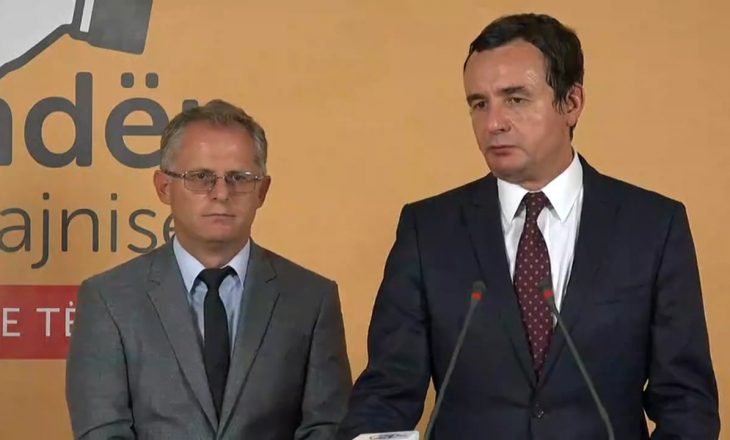 Vetëvendosje e pranon se mund të sulmohen nga opinioni për rritjen e numrit të ministrive