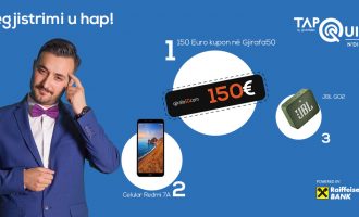 Sonte në Tap n’Dije fituesi shpërblehet me 150 euro kupon!