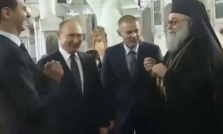 Putin takon Assadin, kapen në video duke u tallur me Trump