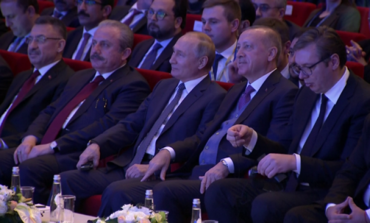 Erdogan, Putin dhe Vuçiq bëhen bashkë, projekti që mblodhi tre liderët
