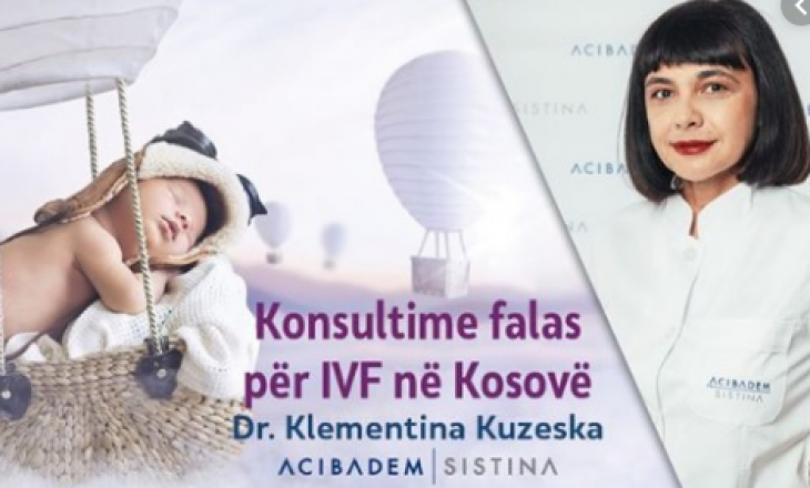 “Sistina” shkel ligjet e Kosovës, Inspektorati ia ndalon konsultat për IVF në Prishtinë