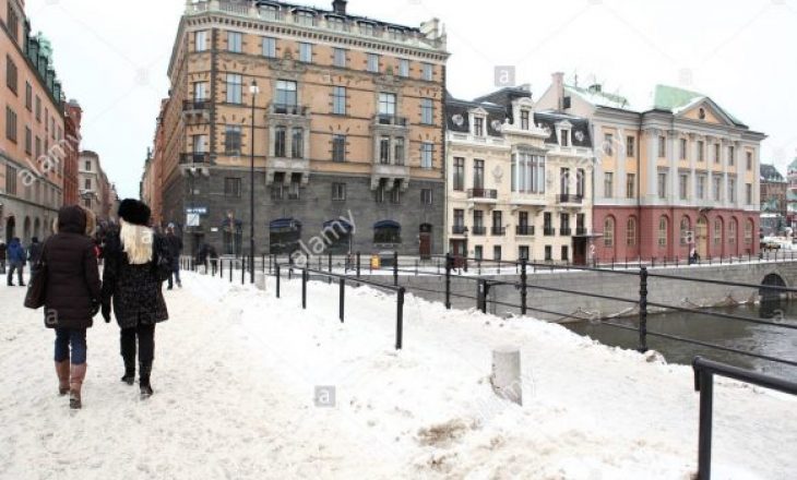 Jeta e shqiptarëve në temperatura -36 gradë në Suedi