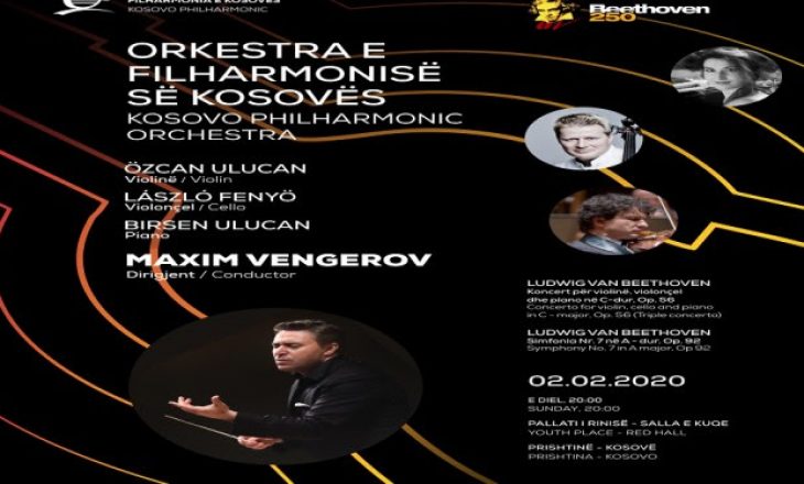Maxim Vengerov do të dirigjojë Filharmoninë e Kosovës