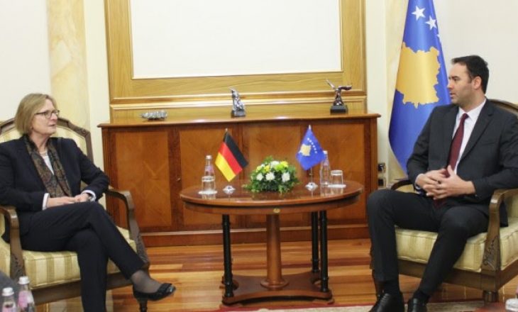 Konjufca- Schütz diskutojnë për bashkëpunimin Kosovë-Gjermani