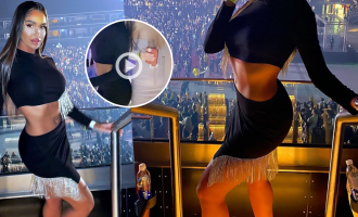 Arta Nitaj me vallëzim të nxehtë në koncert, e dridh belin sikur të ishte valltare arabe