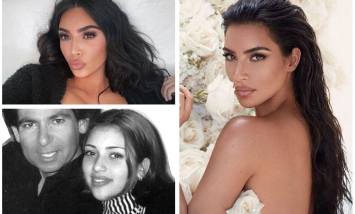 Kim Kardashian publikon foto të rrallë, ja si dukej ajo vite më parë