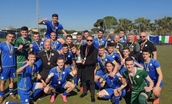 Kosova U19 fiton turneun ‘Roma Caput Mundi’ – mposht këtë kombëtare të njohur