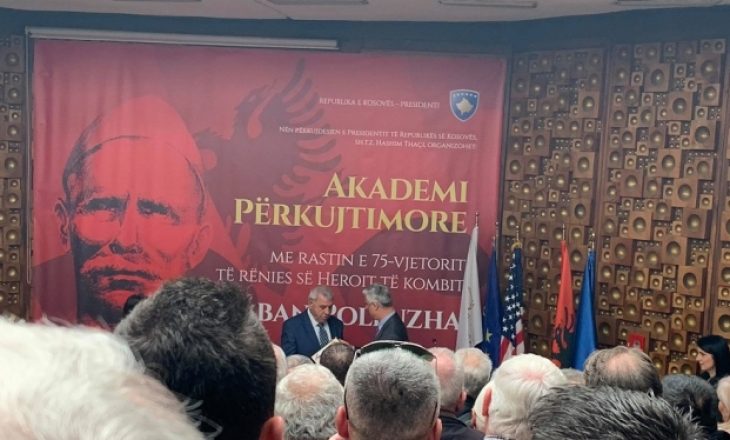 ​Shaban Polluzha shpallet hero i Kosovës në 75 vjetorin e rënies