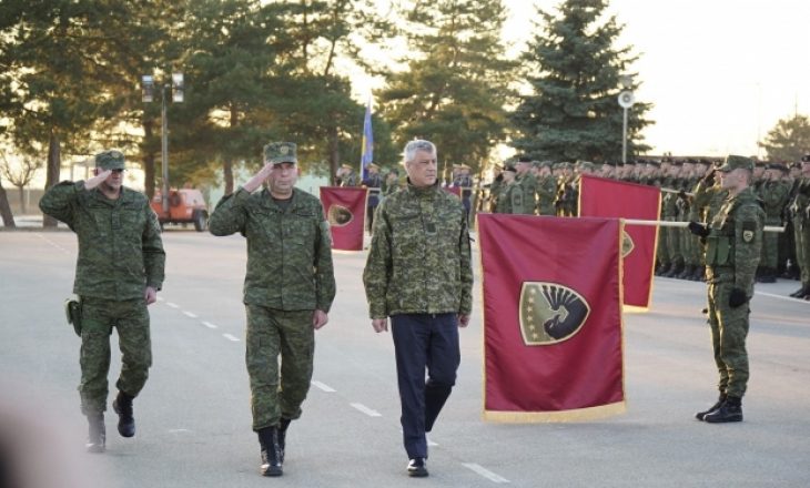 ​Thaçi: Ushtria e Kosovës synon objektiva të reja