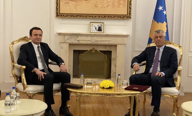 Thaçi s’e përmend Kurtin – megjithatë thotë se duhet të ketë koordinim institucional