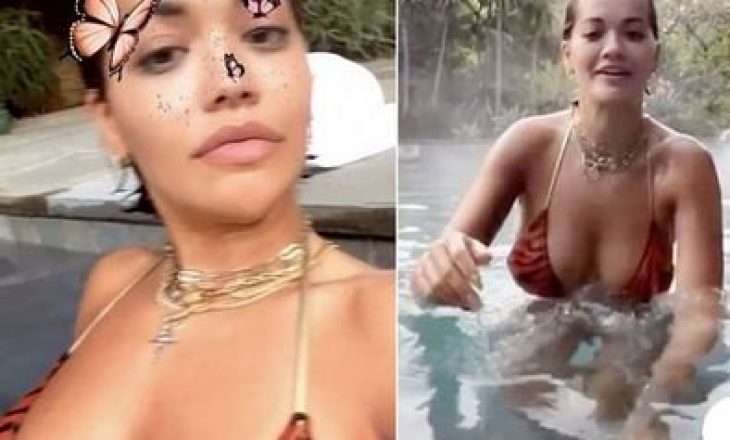 Rita Ora thyen rrjetin me fotot e fundit në bikini