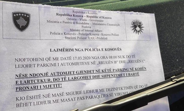 Prishtina nis dezinfektimin e rrugëve