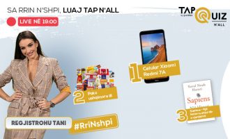 Tap n’All vjen sonte me super-lojë nga shtëpia!