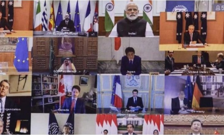 Mblidhet online samiti G20: Ndajnë 5 trilion dollarë për të përballuar krizën ekonomike nga Covid19