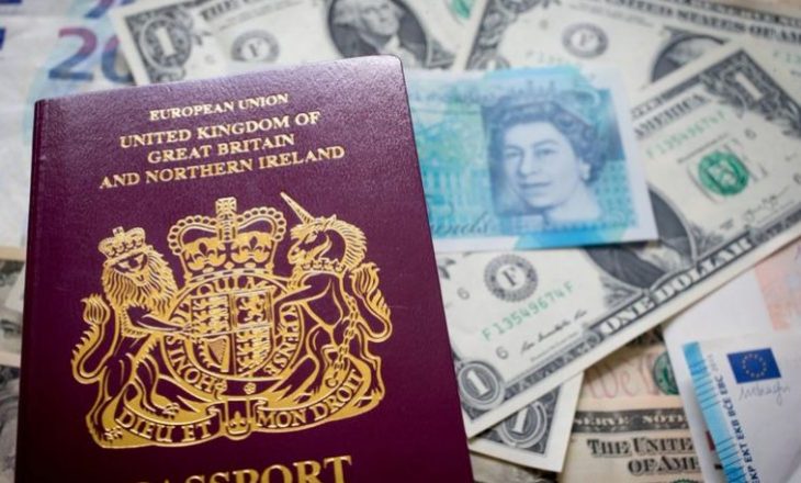 Bie vlera e funtit për shkak të coronavirusit