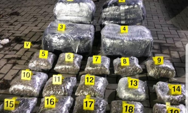 Policia konfiskon 60 kilogram substanca narkotike