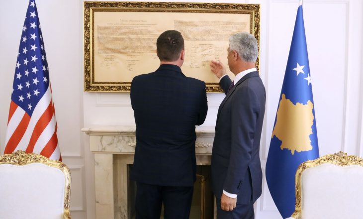 Ndarja e Kosovës? Vjen lajmi i fundit nga Hashim Thaçi dhe Richard Grenell