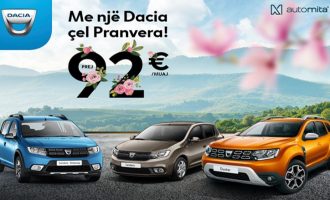 Pranvera çel me ofertën më të mirë nga Dacia – për 92 euro në muaj bëhuni me veturë të re