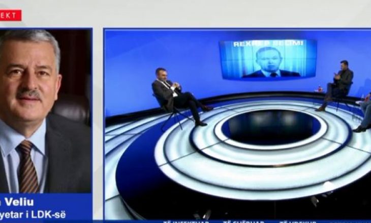 Përplasen live në studio televizive Agim Veliu me Rexhep Selimin