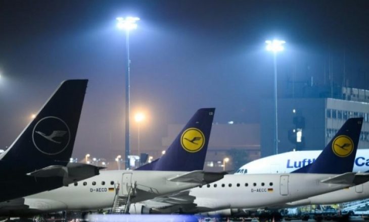 ​”Lufthansa” redukton deri në 90% të fluturimeve
