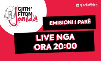 Sonte në ora 20:00 fillon live emisioni më i ri “Gjith’ fiton Jonida”!