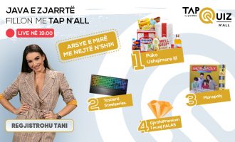 Sonte po fillon një javë e zjarrtë në TapQuiz me Tap n’All!