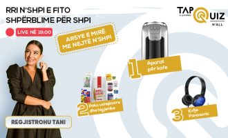 Tap n’All: Rri n’shpi, luaj nga shpija, fito shpërblime për shpi!
