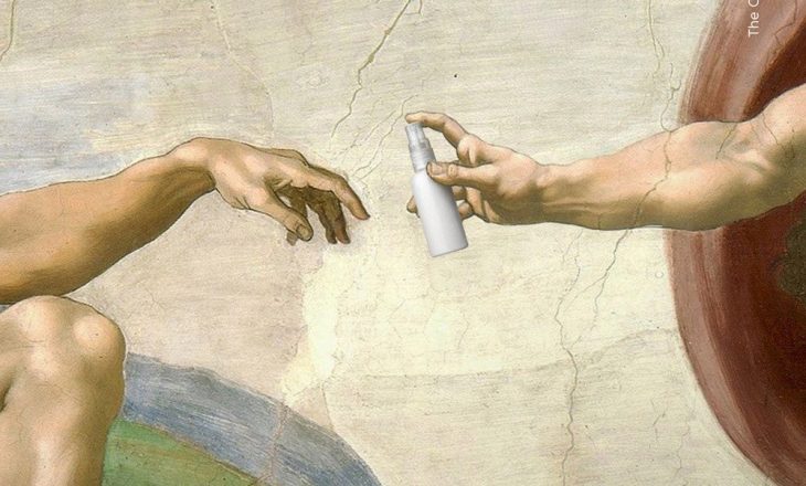 Arti në Karantinë – talljet me figurat klasike nëpër botë