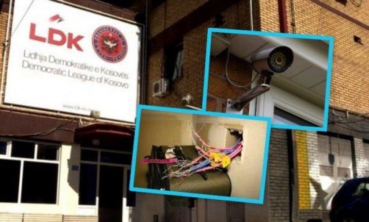 Zbulohet kush i preu kabllot në zyret e LDK-së