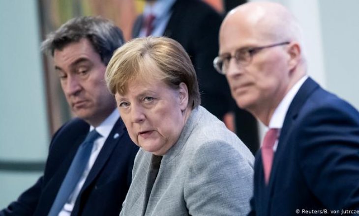 Plani për rihapjen e Gjermanisë, Paralajmërimi i Merkelit
