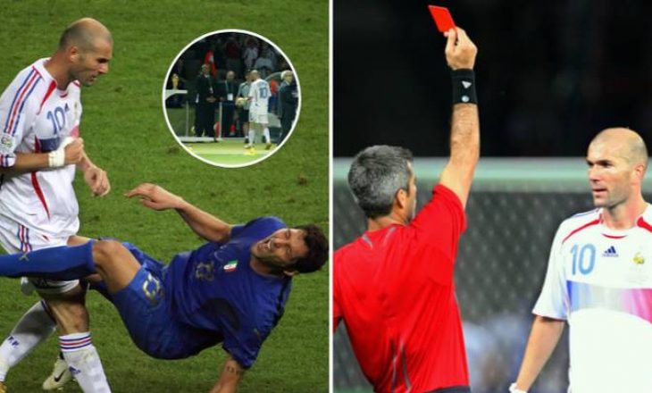 Futbollisti i njohur nuk i foli dy vjet Zidanes pas goditjes me kokë ndaj Materazzit
