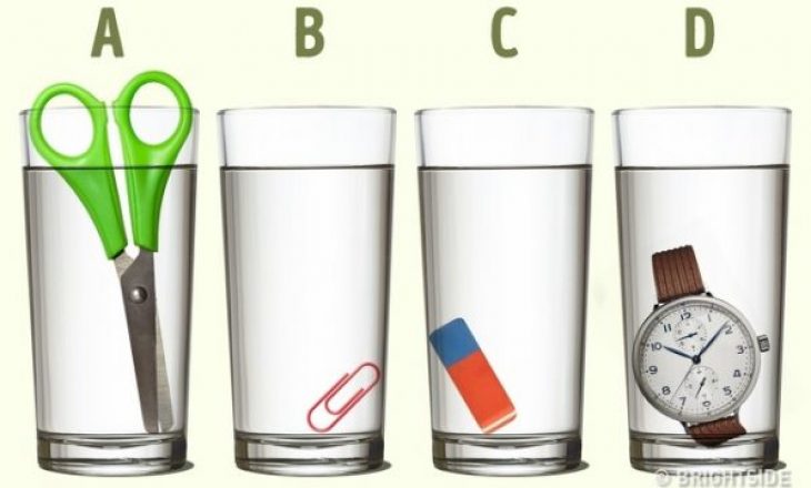 Testi që po habit të gjithë: Cila gotë ka më shumë ujë?