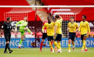 Arsenali kalon në gjysmëfinale të FA Cup