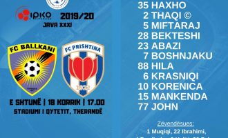 Barazojnë Ballkani dhe Prishtina