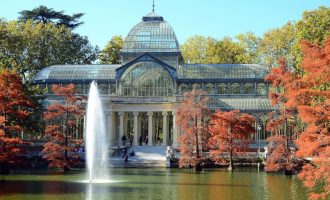 Artisti kosovar e shndërron pallatin e kristaltë të Retiro-s në një fole zogjsh