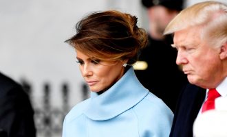Digjet një statujë e Zonjës së Parë të Amerikës, Melania Trump