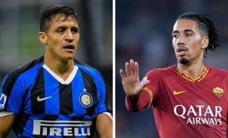 Alexis Sanchez dhe Chris Smalling mbeten në Serie A deri në fund të sezonit