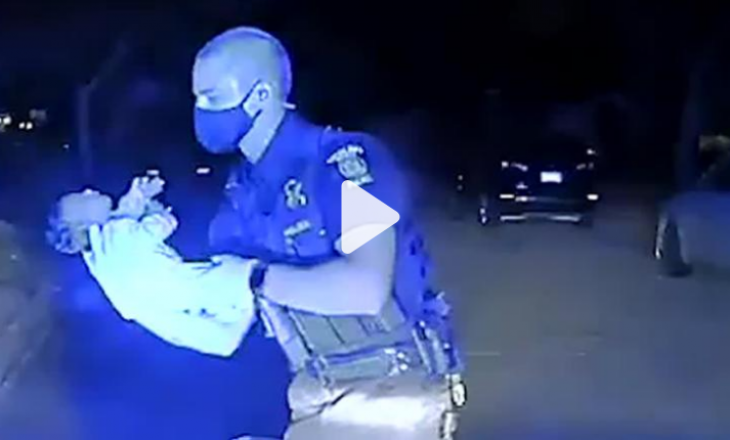 Departamenti i policisë në Michigan postoi videon me aktin heroik