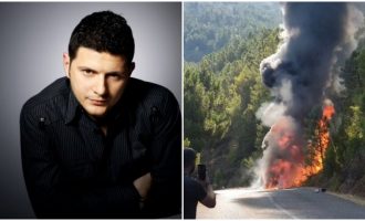 Pas aksidentit, lajmërohet Ermal Mamaqi: “Ishim me aq energji pozitive sa shpërtheu furgoni”