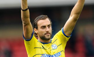 Atdhe Nuhiu në formë të mirë – realizon 2 gola për ekipin e tij