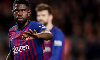 Barcelona po e shet Samuel Umtitin