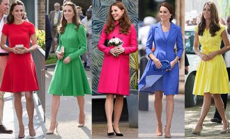 Dukesha e Kembrixhit Kate Middleton vesh çdo ngjyrë, përveç njërës