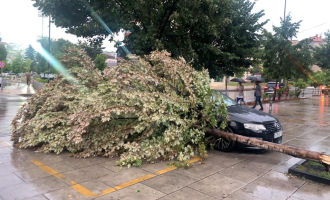 Pas dëmeve që shkaktoi stuhia e fortë, Shpend Ahmeti kërkon nga qytetarët të kenë kujdes