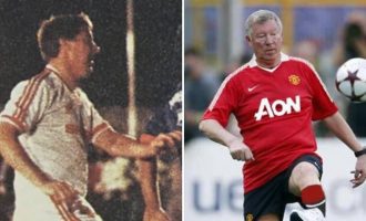 A e dini se Sir Alex Ferguson luajti një ndeshje futbolli për Man United?