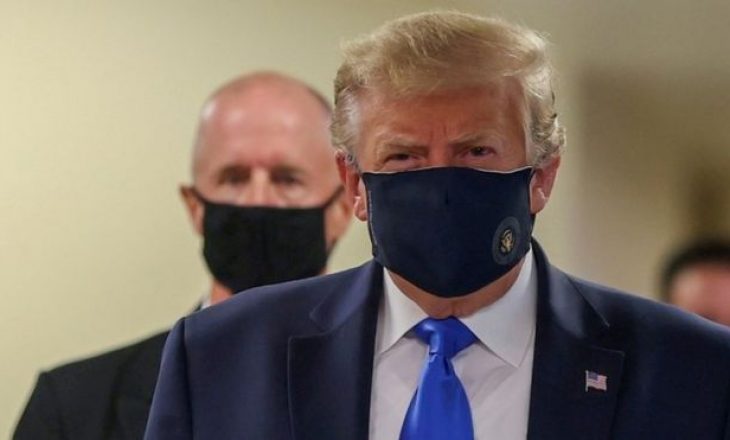Trump i ha fjalët – e vendosi megjithatë maskën