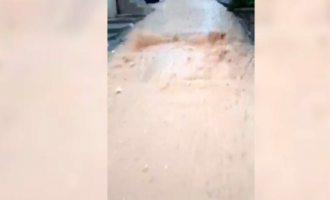 Vërshime pas shiut rrebesh në Prishtinë