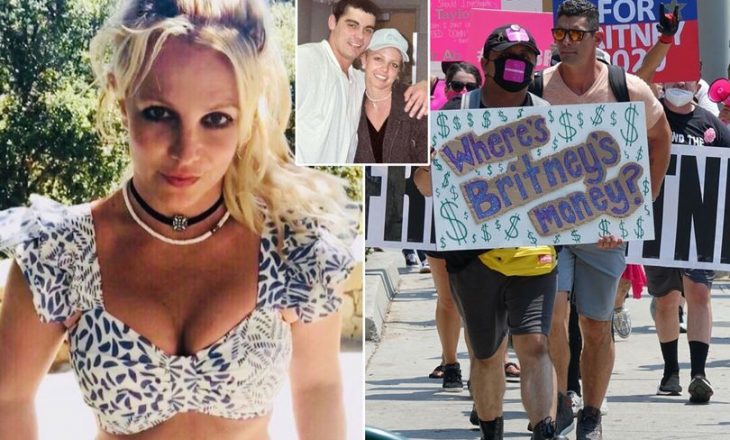 Ish – bashkëshorti i Britney Spears merr pjesë në protestën #FreeBritney