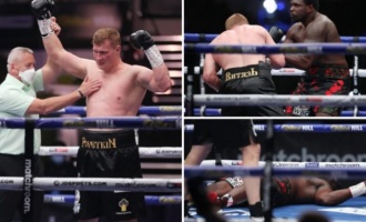 Momenti kur Povetkin ia bënë “terr” Dillian White-it (VIDEO)